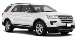 Ford Explorer Frozen White