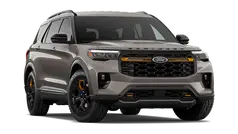 Ford Explorer Серо-бежевый
