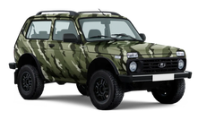 Lada Niva Bronto Комбинированный: зеленый, темно зеленый, светло бежевый, черный "Джунгли"