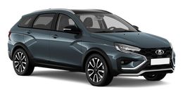 Lada Vesta SW Cross Темно-серый "Борнео"