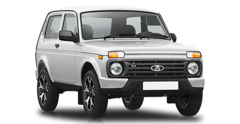Lada 4x4 urban 3dr Белое облако