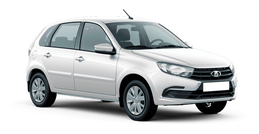 Lada Granta Хэтчбек Белое облако