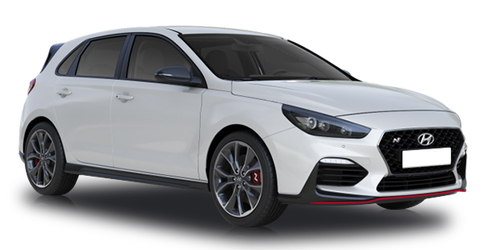 Hyundai I30N Белый Polar White 