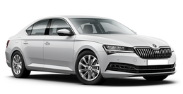 Skoda Superb Белый металлик Moon white