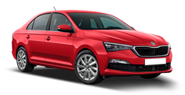 Skoda Rapid Красный металлик RUBY RED