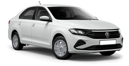Volkswagen Polo Белый 