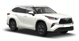 Toyota Highlander Белый перламутр