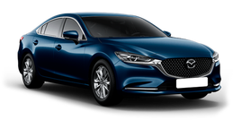 Mazda 6 Синий Deep Crystal Blue перламутр