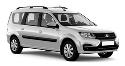 Lada Largus Универсал Серебристый "Платина" 