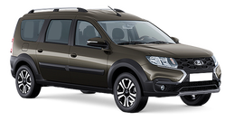 Lada Largus Cross  Коричневый "Брюн" металлик