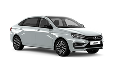 Lada Aura Серебристый "Платина" металлик