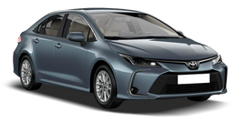 Toyota Corolla Серо-голубой металлик